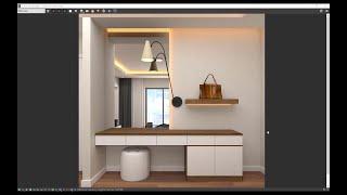 SKETCHUP | VRAY | MIRROR MATERIAL