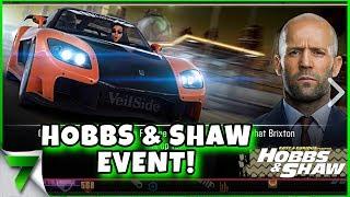 HOBBS & SHAW EVENT TIME!! | CSR Racing 2