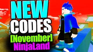 [NOVEMBER] NinjaLand CODES - ROBLOX 2023