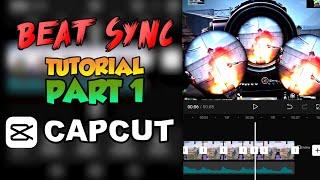 Beat Sync Tutorial on CAPCUT | PART 1 | Pubg Mobile