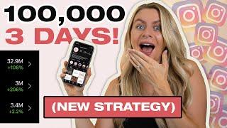 VIRAL INSTAGRAM GROWTH HACK (100K Followers in 3 Days)