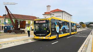 Viagem de apresentação do METROBUS do Mondego