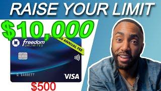 CHASE Freedom Credit Limit Increase | YOU'RE Approved (Must Watch)