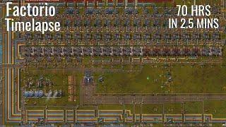 Factorio Timelapse - Bob's + Angel's | 4K