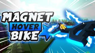 *NEW* MAGNET POWERED HOVER BIKE IN BUILD A BOAT!