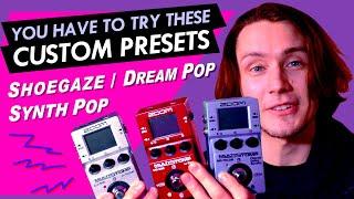 Otherworldly Presets for Zoom Pedals MS-50G, MS-60B, MS-70CR