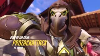 Overwatch Death blossom best plays of the game!