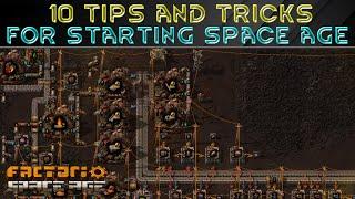 10 TIPS For A Good Start Into FACTORIO SPACE AGE - Guide