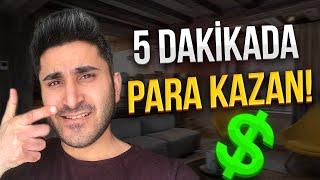 5 Dakikada 98 Dolar Kazanmak ?  (İnternetten Para Kazanma)