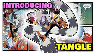 Sonic's Excitable New Friend Tangle the Lemur! | IDW Sonic History