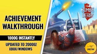 Zombie Derby 1 - UPDATED TO 2000G! (1000G INSTANTLY) Achievement Walkthrough - Xbox/Windows