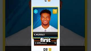Scoring with Kyler Murray in Every Madden!