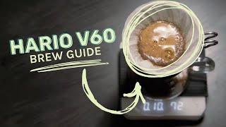 How to Brew Coffee With the Hario V60 (Pour Over Brew Guide)