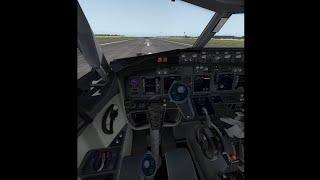 X plane 11 737 800X zibo mod VR test