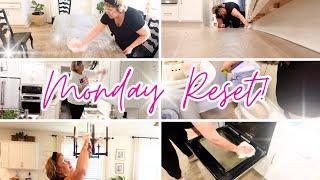 MONDAY RESET! DEEP CLEANING MOTIVATION! CLEAN WITH ME!