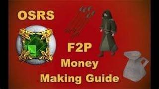 Osrs money making guide #3 (100k per hour!) f2p!