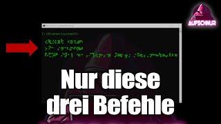 Mit diesen drei Befehlen reparierst du ganz einfach die Windows Systemdateien | Tutorial (2023)