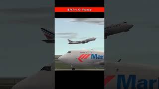 Boeing 747 Air France | Majestic Takeoff in Action! #aviation #boeing747 #shorts