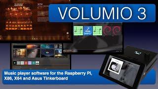 Volumio 3 music player for the Raspberry Pi  updated