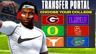 The Transfer Portal... College Football 25 Road To Glory! Sophomore Year