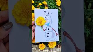 ️OLaF️ #artwork #satisfying #art #ytshorts #zhenhina #shorts #popular #flowers #makemerich