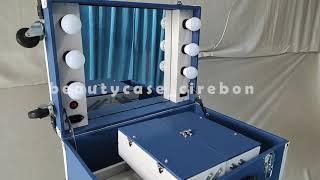 Beautycase ukuran 50cm, video cinematik, koper rias pengantin, beautycase homemade,