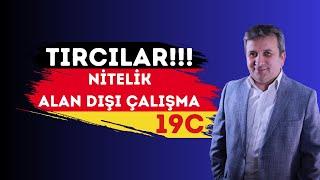 Almanya'da Nitelik ve Alan dışı Çalışma Tırcıların durumu 19C