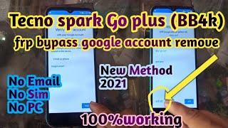 Tecno spark Go plus frp bypass google account remove No Email No Sim No PC 100%working method