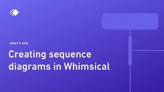 How to create and edit sequence diagrams in Whimsical
