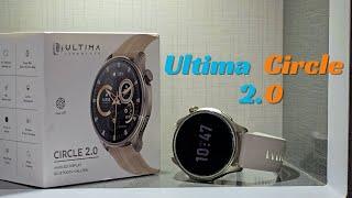 Budget Watch Under Rs 4000 In Nepal - Ultima Circle 2.0 Smartwatch With BT Calling, AOD, BP & more