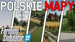 TOP 5 Polskie Mapy do Farming Simulator 22 | POLSKIE MODY DO FS 22