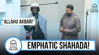 Young Man Converts to Islam at EPIC Masjid with Shaykh Dr Yasir Qadhi