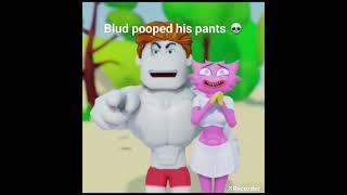 Blud pooped his pants   #roblox #blud #robloxanimation #funny