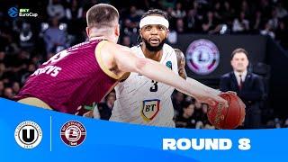 Simpson leads Cluj to reject Lietkabelis furious rally! | R 8 Highlights | 2024-25 BKT EuroCup