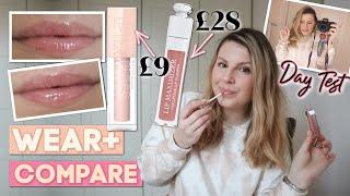 Maybelline Lifter Gloss WEAR + COMPARE - Dior Lip Maximiser Dupe FINALLY???