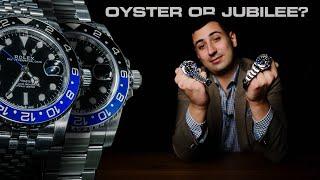 SHOULD YOU BUY THE ROLEX GMT MASTER II WITH OYSTER BRACELET OR JUBILEE | ROLEX 116710 vs. 126710