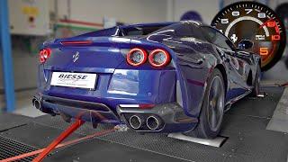 Novitec Exhaust Ferrari 812 GTS on the DYNO | SCREAMING V12 Symphony *MUST HEAR*