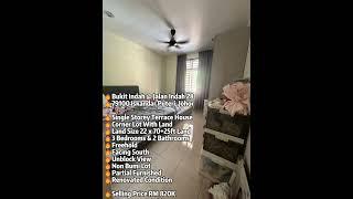 Bukit Indah 28 @ Iskandar Puteri Single Storey Terrace Corner 47x70 Renovated Furnish Unblock View