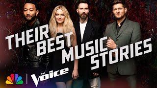 INCREDIBLE Stories from Adam Levine, Michael Bublé, Kelsea Ballerini and John Legend | The Voice