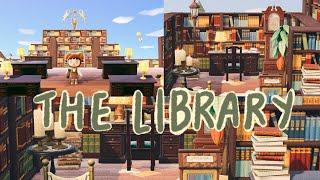 Building a Huge University Library - Animal Crossing: New Horizons - ACNH Speed Build