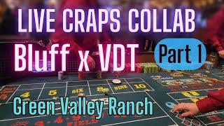 $5 to $2200 rack check. Live craps at GVR. Trip 32 part 1, June 2025 #craps #vegas #vegasdaytripper