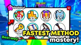 How To Level Up MASTERY FAST In Pet Simulator 99... (Roblox)