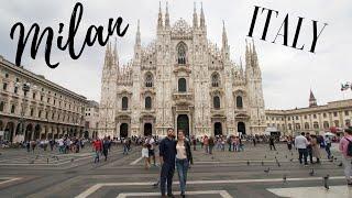 Milan in 1 Day from Florence EATING along the way Vlog!