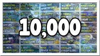 10,000! | A Montage and Thank You