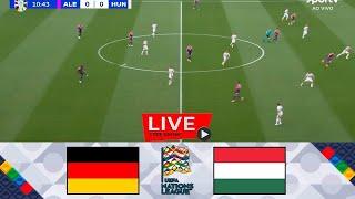 Live  Germany  vs Hungary - Full game - PES21