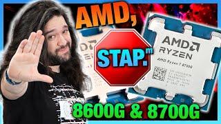 We Found Problems: AMD Ryzen 5 8600G & R7 8700G APU Benchmarks & Review