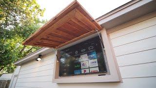 Custom Outdoor TV Cabinet