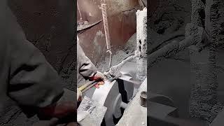 Meat knife edge grinding process - how PROS get razor sharp blades FAST!