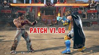 Tekken 8 King New Changes ( Patch v1.05 )