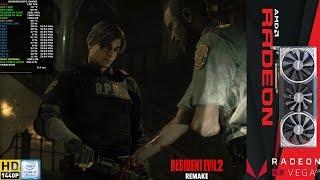 Resident Evil 2 Remake Demo Max Settings 2560x1440 | RX VEGA 64 | i7 8700K 5.2GHz